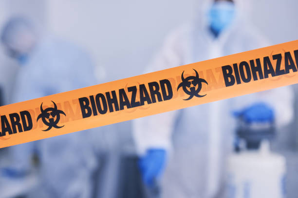 Professional Biohazard Cleanup technician working in Tuleta, TX